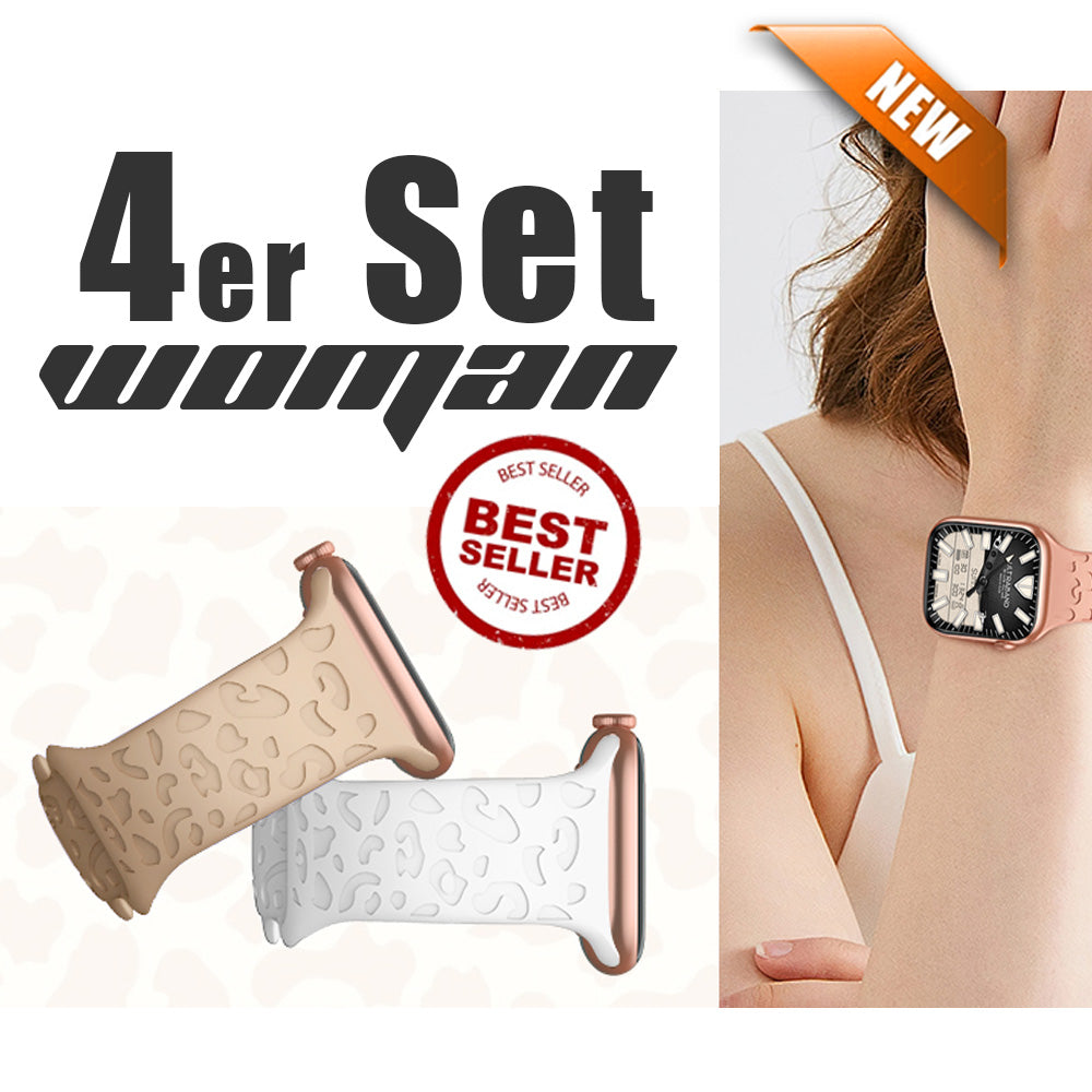 X SILICONE WOMAN SILICONE 4er SET